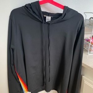 Forever 21 crop top long sleeve